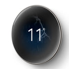 Google - Thermostat d'apprentissage Nest (4e génération) avec capteur de température Nest (2e génération) - Argent poli-La technologie Adaptive Eco vous aide à trouver une température permettant d'économiser de l'énergie en fonction de la température extérieure. Vous économisez ainsi de l'énergie lorsque vous êtes absent et rentrez chez vous confortablement.
