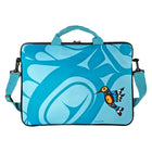 Oscardo - Sac pour ordinateur portable Hummingbird de Francis Dick pour ordinateurs portables de 17 po-Présente des œuvres d’art autochtones authentiques créées par des artistes des Premières Nations, inuits et métis de partout au Canada