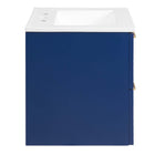 Modway - Daybreak 24" Vanette de salle de bain - Bleu-blanc-6