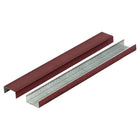 JAM Paper - Agrafes colourées de taille standard - rouge bordeaux bourgogne - 5000/boîte-Taille : Standard (0,5 x 0,25 pouce) | 1/2 pouce de largeur et 1/4 de pouce de longueur