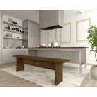 Manhattan Comfort - Banc de salle à manger moderne Nomad 172,5 cm - Nature-Capacité d’accueil pour 2 personnes