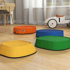 Qaba - Pierres d’équilibre pour enfants coccinelle - pierres de rivière antidérapantes - multicolore-Favorise l’équilibre, la coordination et les compétences motrices pendant le jeu actif 