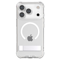 Blu Element - Étui DropZone Rugged MagSafe avec Kickstand pour iPhone 17 Pro - Transparent-Niveau de protection - 400 chutes à 10 pieds