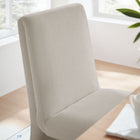 Modway - Emory Tissu tapis Fauteuil d’appoint de salle à manger - Sel-Arrivée entièrement assemblée