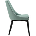 Modway - Viscount Tissu Fauteuil d’appoint de salle à manger Ensemble de 2 - Laguna-Rembourrage en tissu polyester