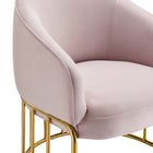 Modway - Legacy Performance Velvet Fauteuil - Rose-Capacité de poids de la chaise : 331 lb