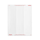Staples - Étiquettes postales blanches pour imprimantes jet encre/laser, 2 5/8 x 1 po, pqt/300-Réglages préprogrammés compatibles avec la plupart des logiciels de traitement de texte