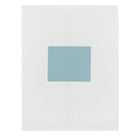 JAM Paper Étiquettes postales, 4 x 3 1/3 po, bleu ciel, 6 par page, 240 par paquet-Fini : mat