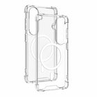 Blu Element - Étui robusteDropzone avec aimants pour Samsung Galaxy S26, Transparent-Cadre en TPU à bords surélevés