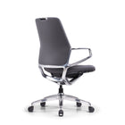 Nexten Pro - Chaise de bureau - Dossier haut - Grise-Accoudoirs et dossier inclinables simultanément