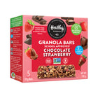 Healthy Crunch - Barres granola chocolat-fraise- 24 gr - Paquet de 30-Sans allergène, approuvé par l'école