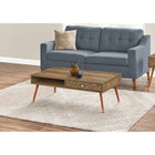 Monarch Specialties - 2836 Table De Salon - Noyer Mi-Siecle Avec 1 Tiroir-2