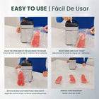 Instaseal - Ensemble de sacs sous vide pour aliments - 2 rouleaux et 30 sacs prédécoupés-Performances durables et fiables : conçus pour résister à la congélation et à l'ébullition, ces sacs sont idéaux pour la cuisson sous vide et le stockage à long terme au congélateur, conservant leur intégrité dans diverses conditions.