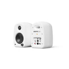 Kanto - Haut-parleurs de bureau alimentés avec USB-C, RCA, Bluetooth 5.3 et sortie casque - Craie, Paquet de 2-Entrées Bluetooth 5.3, USB Type-C et RCA avec commutation de canal