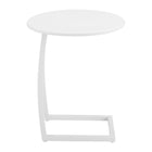 Zuo - Noga Table d’appoint - Blanc-Garantie limitée de 3 ans