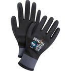 Zenith Safety - Gants enduits ZX-30° de première qualité - Taille 10 - Paquet de 12-Coquille sans coutures en nylon/Spandex de calibre 15 avec doublure en acrylique à 100 % qui offre une protection accrue contre le froid