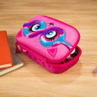 ZIPIT - Étui à crayons sensoriel, trousse organisatrice grande capacité, rose-7