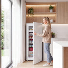 HOMCOM - congélateur vertical compact pour la maison - 7,0 pi3 - blanc-La capacité de 7,0 pi3 offre suffisamment d'espace pour un rangement organisé