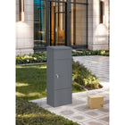 Ceha Canada - Boîte à colis format moyen - 16 po l x 12 po P x 41 po H - Gris basalte-6