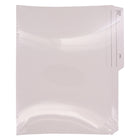 Staples - Chemises à rabat double face renforcées, coupe 1/2, format lettre, couleur Rose clair, paquet de 50-Rose clair