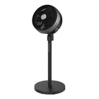 Ecohouzng - Ventilateur sur socle à circulation DC avec oscillation 3D et télécommande – 12 po-Design polyvalent à hauteur réglable vous permettant de l'utiliser comme ventilateur sur pied ou comme brasseur d'air plus court pour bureau
