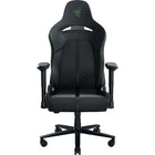 Razer - Chaise de jeu Enki X - Vert-Conçu pour jouer toute la journée : les arches d'épaule à 110 degrés et la large base du siège de 54 cm garantissent une répartition optimale du poids pour un confort durable pendant les marathons de jeu