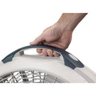 Lasko - Ventilateur de circulation d'air Lasko Wind Machine-La tête pivotante permet d'orienter le flux d'air du sol au plafond, assurant une circulation d'air maximale


