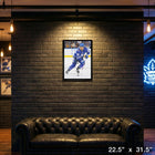 William Nylander 20x29 sur toile Maple Leafs Action-V - Toile encadree - 22" x 31"-Dimensions finales: 22.5x31.5