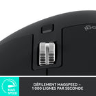 Logitech - Souris sans fil hautes performances MX Master 3S Édition Bluetooth - Noire-Faites défiler 1000 lignes par seconde