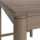 Modway - Eleni Rectangle 56 po Terrasse extérieure Bois teck Bar Table - Teck gris usé-8