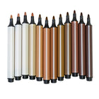 The Pencil Grip - Marqueurs triangulaires Magic Stix Global Skin Tone - Paquet de 12 - Paquet de 6-7
