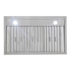 KUCHT KRH3615-W 36 po Hotte murale professionnelle - 900 CFM - Acier inoxydable/Blanc-Cette puissante hotte professionnelle assure une ventilation adéquate de votre cuisinière Kucht Pro‑Style à fort rendement BTU tout en fonctionnant silencieusement avec trois niveaux sonores