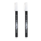 Tombow - Fudenosuke Pastel - Blanc - Paquet de 2-Couche d'encre pour augmenter l'opacité