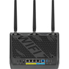 ASUS - Routeur extensible double bande WiFi 7 Smart AiMesh RT-BE86U BE6800 - Noir-Un port LAN 2,5G est configuré comme port de jeu dédié, donnant la priorité à tous les appareils de jeu connectés pour un jeu compétitif.