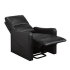 Brassex - Fauteuil releveur inclinable 913654 Levo - noir-Mécanisme d'inclinaison motorisé à positions multiples