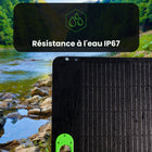 Yoshino - Panneau solaire portable monocristallin pliable 200W SP200-COMPATIBILITÉ - Pour un plus grand confort d'utilisation, ce panneau solaire dispose d'une connexion MC4 permettant de connecter plusieurs panneaux en série ou en parallèle. Vous pouvez utiliser ce panneau solaire avec à peu près n’importe quelle centrale électrique portable dotée d’un connecteur MC4.