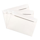JAM Paper Enveloppes format livret à rabat droit gommé, 7 1/2 x 10 1/2 po, blanches, 200 par paquet-Parfait pour les cartes de vœux, les invitations, les mariages ou toute autre annonce