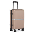 Air Canada - Bagage de cabine rigide Laurentian de 20 po - roulettes pivotantes à 360 degrés - champagne-Garantie limitée du fabricant de 10 ans