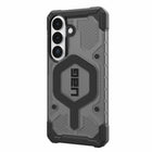 UAG - Étui Pathfinder Rugged Transparent avec aimants pour Samsung Galaxy S26, Gris Cendre/Noir-Noyau souple résistant aux chocs