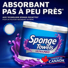 SpongeTowels - UltraPRO, Essuie-tout - Mesure-au-choix - roul. doubles - emb. de 3-110 Feuilles/rouleau
