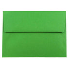 JAM Paper - Enveloppes d'invitation colorées A7 - 5,25 x 7,25 - vert recyclé - Paquet de 50-Caractéristiques de l'enveloppe : Fermeture à rabat droit en gomme, finition papier lisse de haute qualité, 30 % recyclé