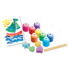 Cra-Z-Art - Ensemble de peintures à doigts lavables - 8 couleurs par ensemble - 2 ensembles-Non toxique !