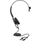 Jabra - Casque mono filaire USB-C/A Engage 40 - Teams-Microphone à réduction de bruit