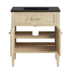 Modway - Elysian 30" Vanette de salle de bain - Burl noir-8