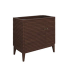 Modway - Ledger 36" Armoire de toilette de salle de bain (lavabo non inclus) - Noyer-7