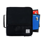 Hilroy - Classeur utilitaire à fermeture à trois anneaux éclair de 2 po, noir/gris-8