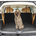 PawHut - Barrière de sécurité pour chien de voiture - 36 po-60 po réglable, protection de sécurité pour véhicule-La barrière pour animaux crée un espace plus confortable et plus sûr pour le conducteur 