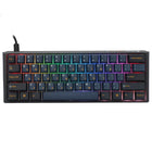 Ducky - ONE 3 Pro Nazca RGB Mechanical Keyboard - MX Silver Switch - Mini Layout - Black-Taux d'interrogation 8K : La fréquence à laquelle le clavier communique avec l'ordinateur. Un taux de polling plus élevé se traduit par une latence d'entrée plus faible. Le Ducky One 3 Pro Nazca Line transmet les entrées avec un taux d'interrogation de 8 000 Hz pour des performances optimales. Des taux de polling plus rapides signifient que les frappes sont détectées plus rapidement, réduisant ainsi le décalage et le no