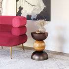 Zuo - Tripoli Table d’appoint - Bronze-Capacité de poids maximale: 75
