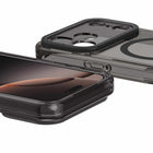 Avana - Coque MagSafe Ice iPhone 17 Pro - Cendre-Protection de l'écran et de la baie de la caméra